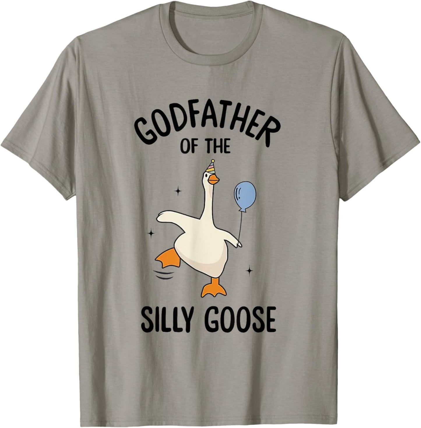Godfather Of The Silly Goose First Birthday Family Matching T-Shirt - T-Shirt | Sand