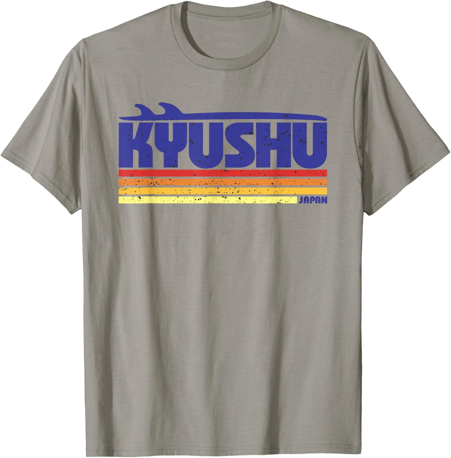 Kyushu Japan - Retro Surf Paradise T-Shirt - T-Shirt | Sand