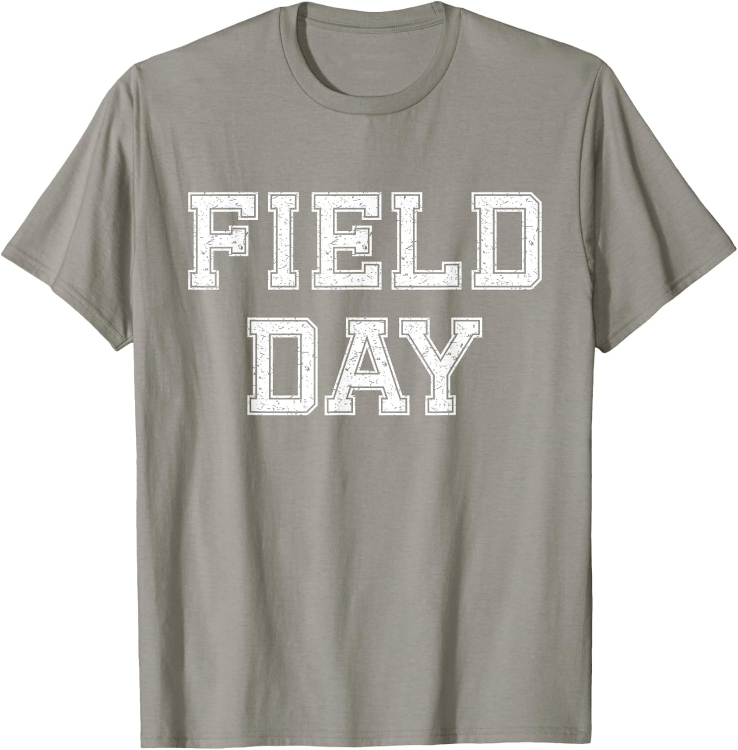 Field Day 2025 For School Teachers Kids And Family Green T-Shirt - T-Shirt | Sand