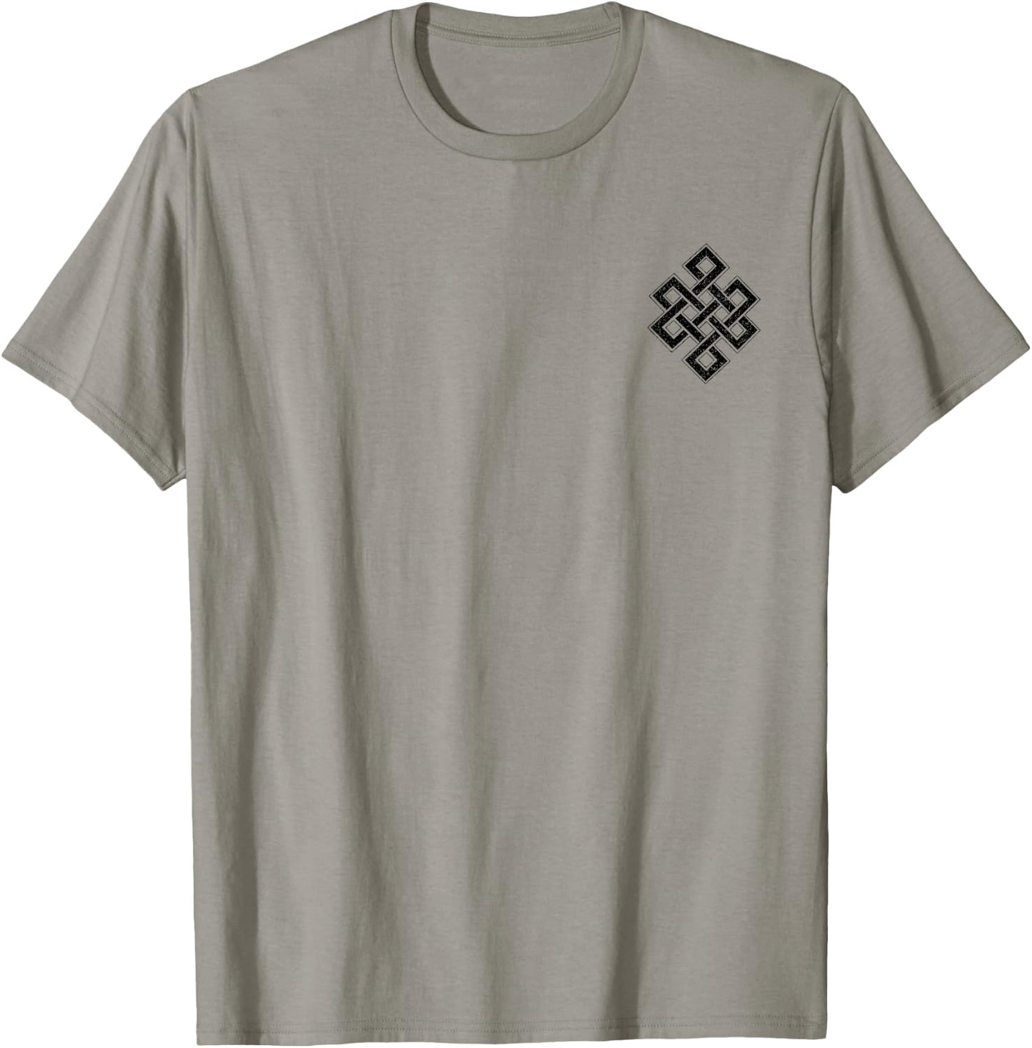 Endless Knot Eternal Knot Buddhism Jainism Wisdom Cycle T-Shirt - T-Shirt | Sand