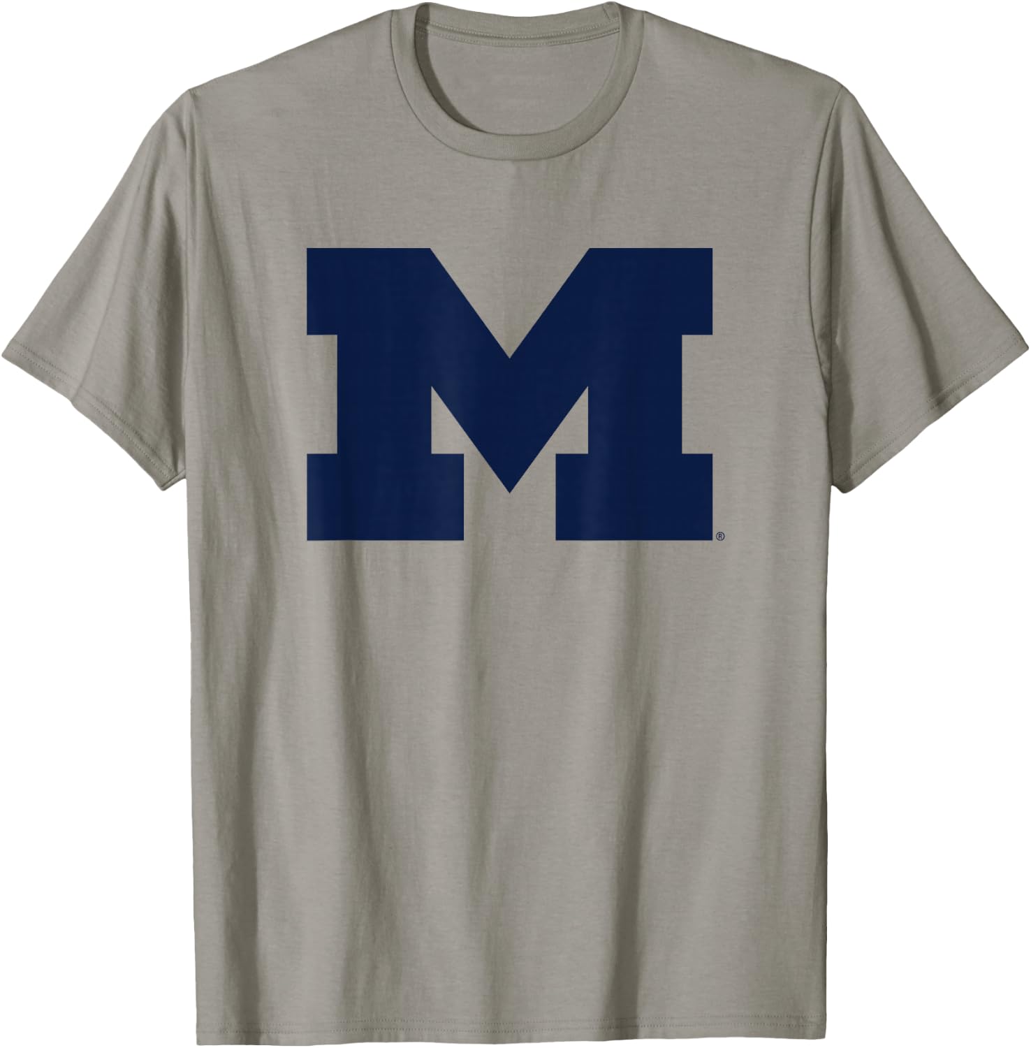 University of Michigan Wolverines U of M Primary Logo T-Shirt - T-Shirt | Sand