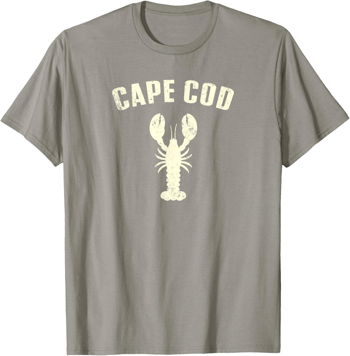 Cape Cod Lobster Summer Beach Vibe Classic Retro Graphic USA T-Shirt - T-Shirt | Sand