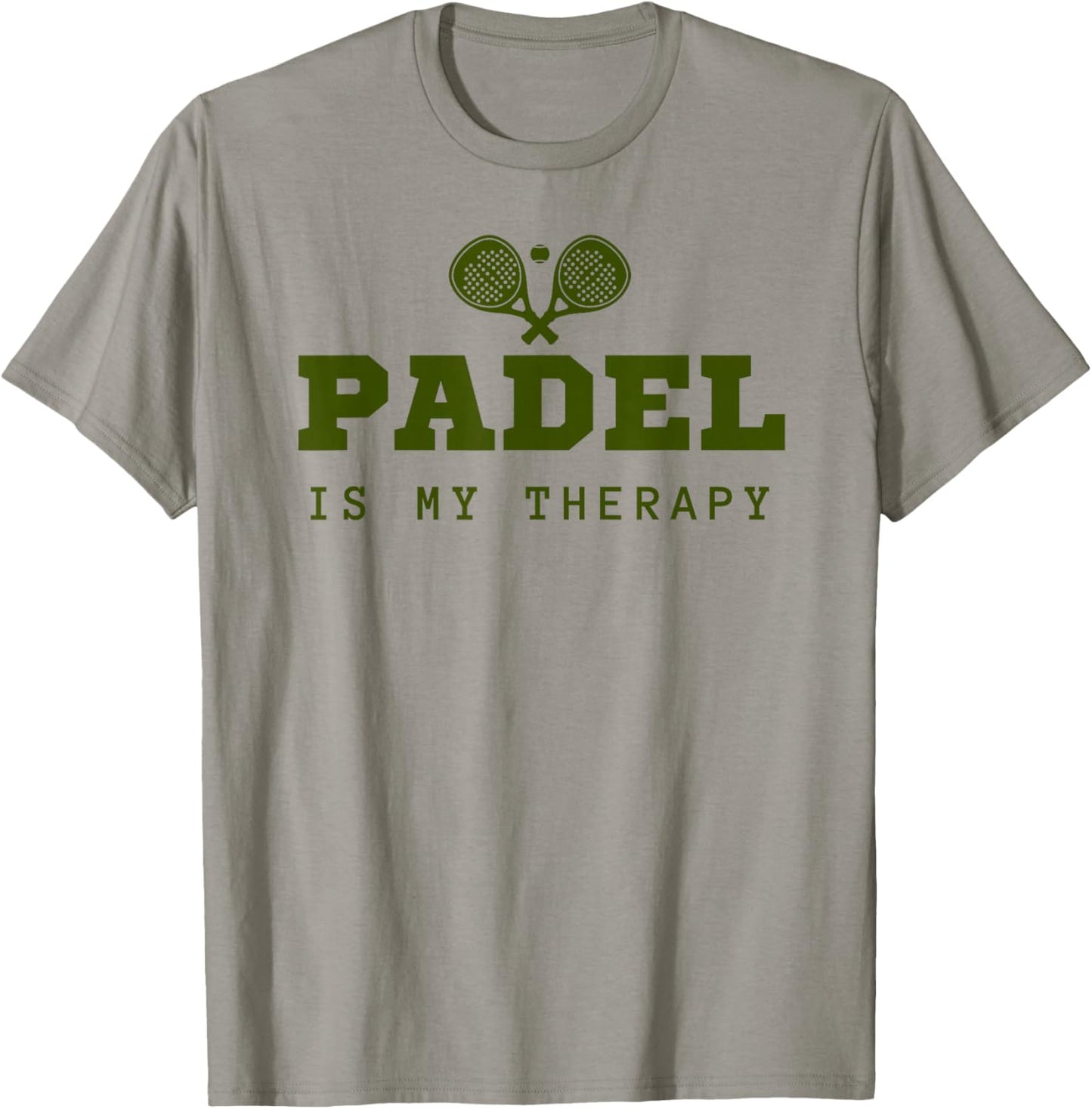 Padel Is My Therapy T-Shirt - T-Shirt | Sand