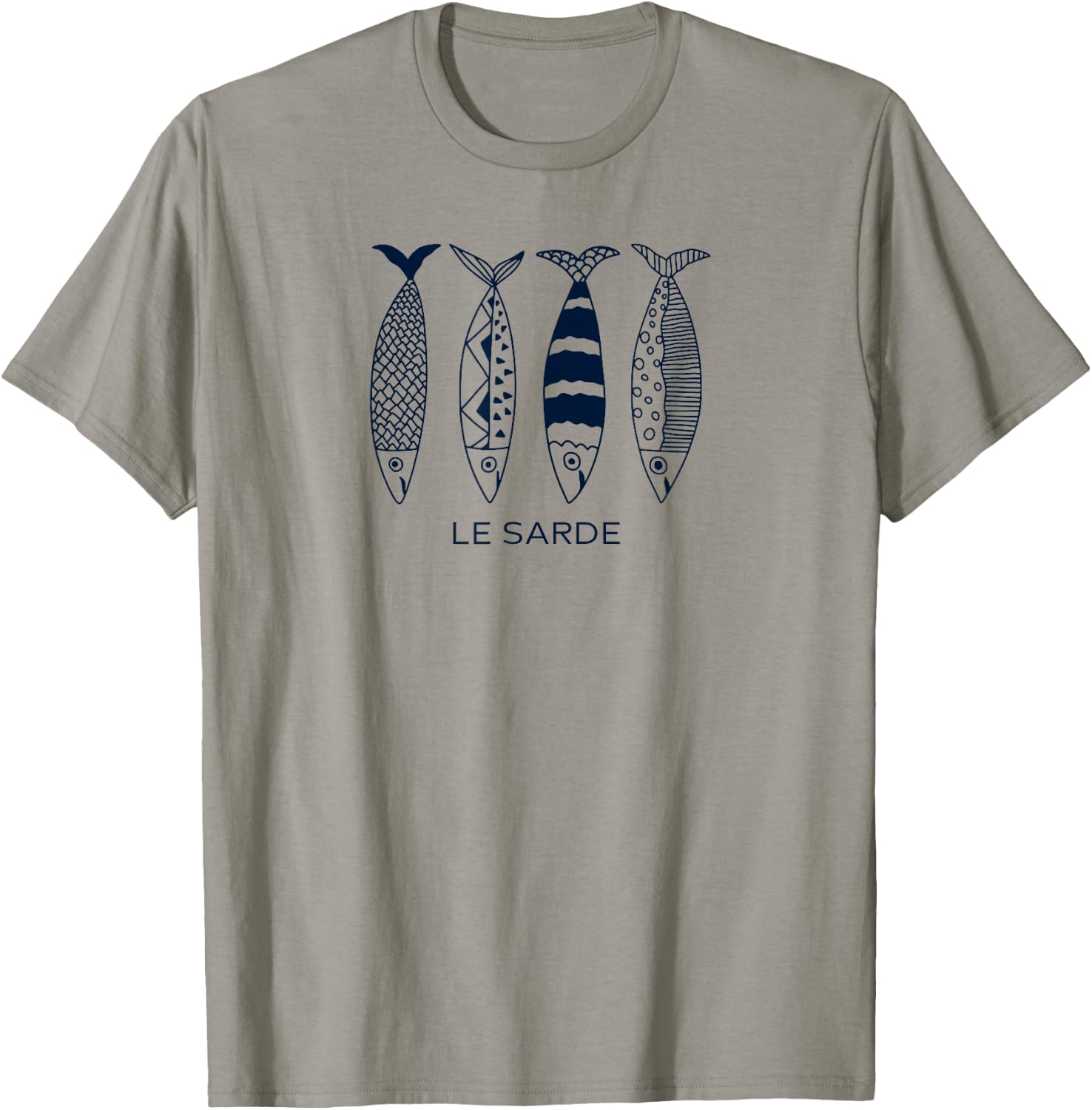 La Dolce Vita Shirt Sardine Tinned Fish Clean Girl T-Shirt - T-Shirt | Sand