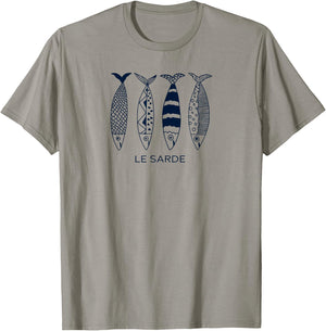 La Dolce Vita Shirt Sardine Tinned Fish Clean Girl T-Shirt - T-Shirt | Sand