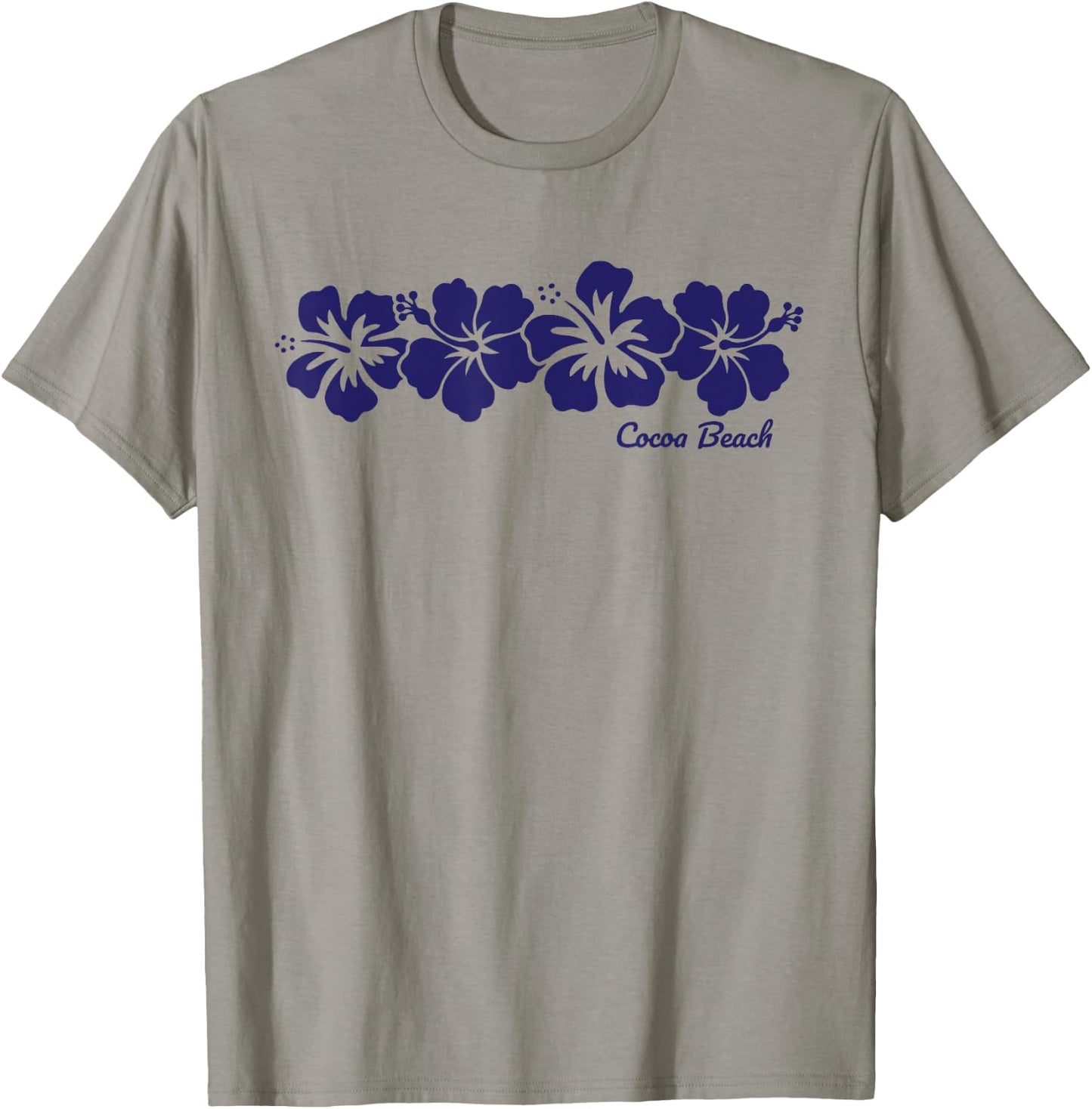 Cocoa Beach Florida Hibiscus Flower Vacation Souvenir Women Kids T-Shirt - T-Shirt | Sand