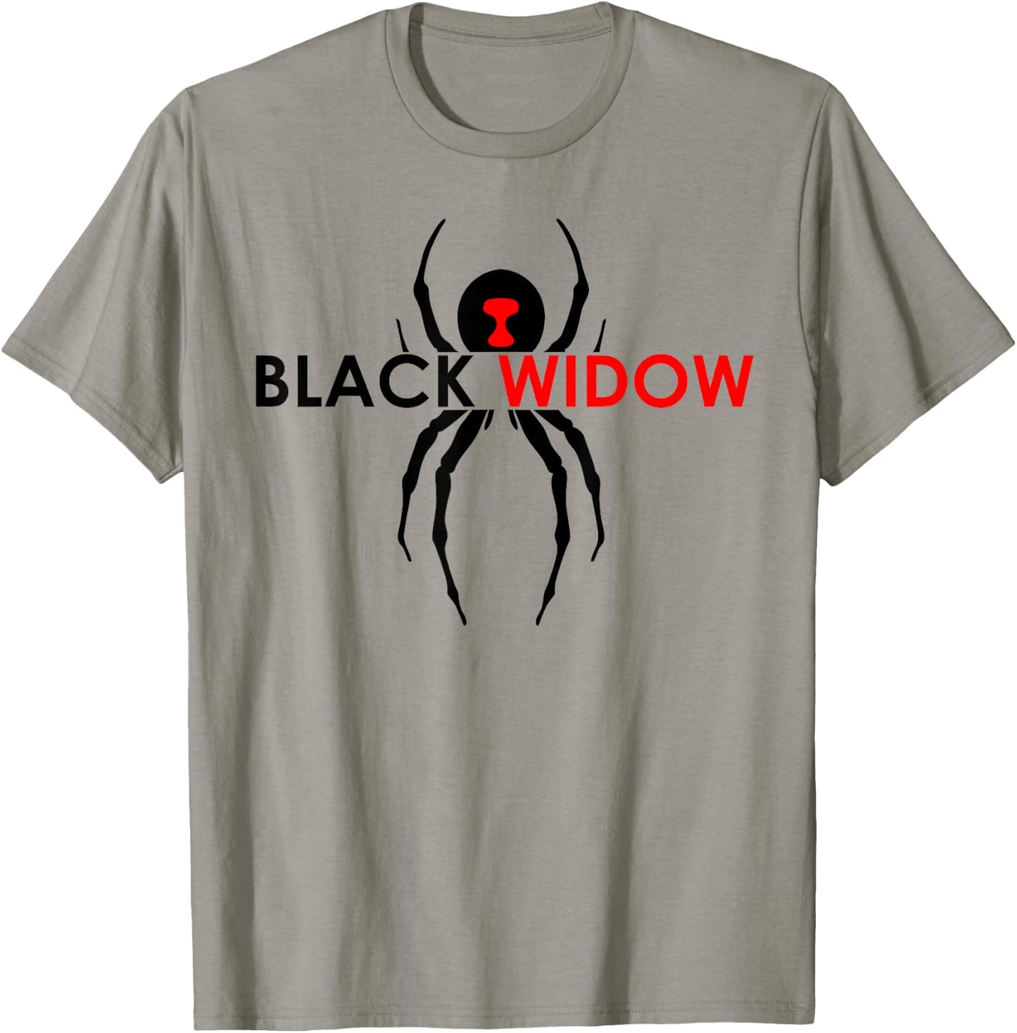 Black Widow Spider Gift T-Shirt - T-Shirt | Sand