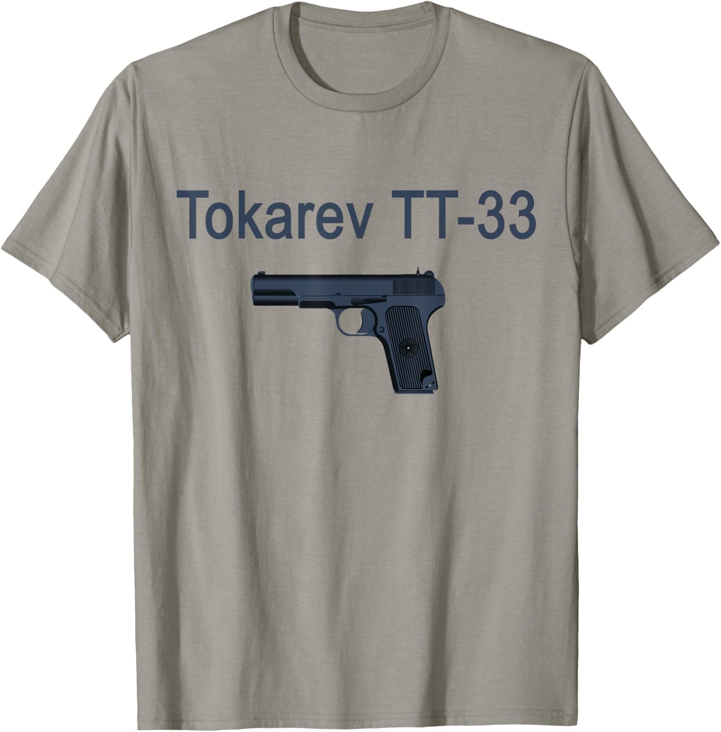 Tokarev TT-33 Russian Soviet Pistol T-Shirt - T-Shirt | Sand