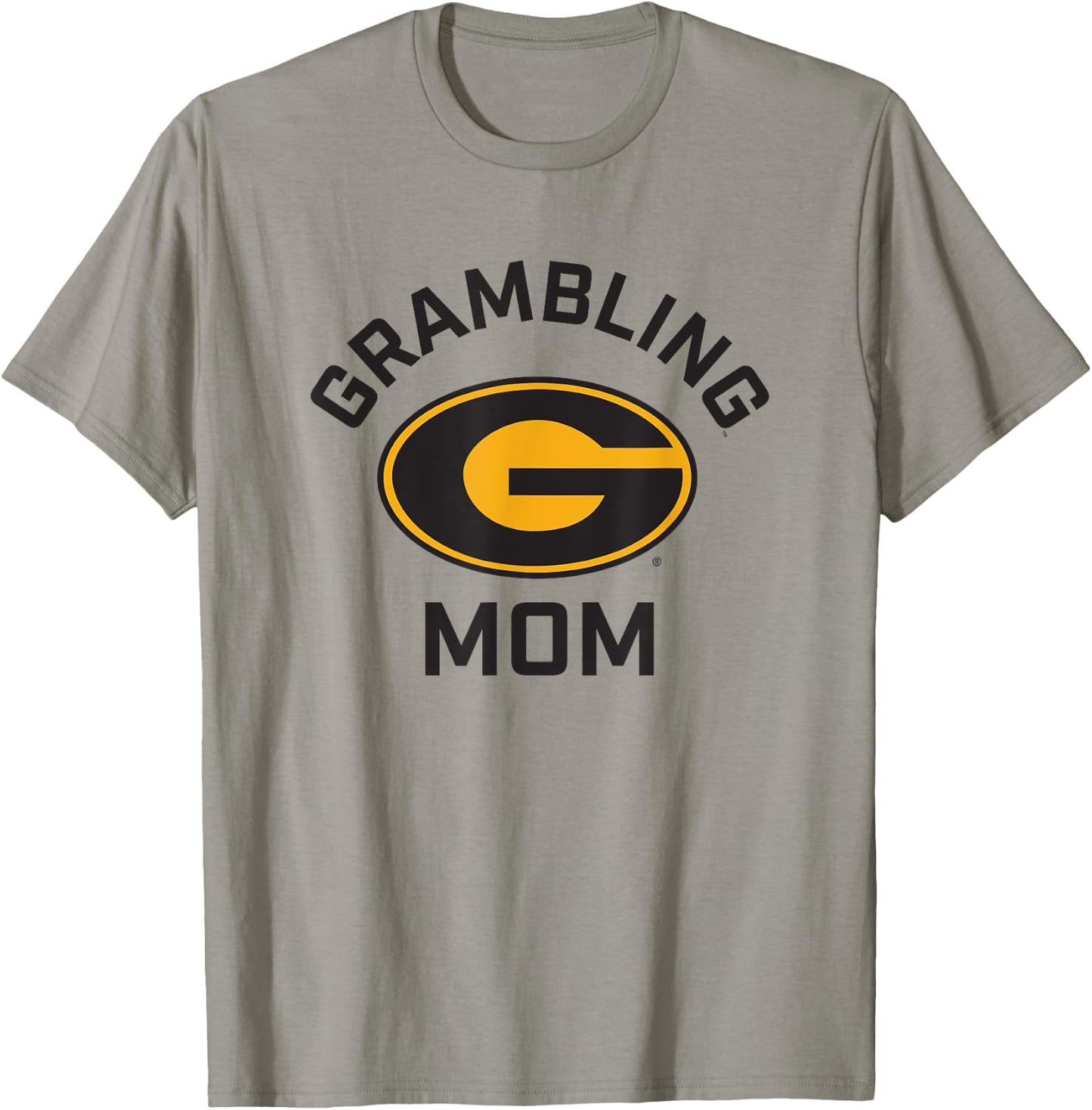 Grambling State University GSU Tigers Arched Mom T-Shirt - T-Shirt | Sand