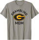 Grambling State University GSU Tigers Arched Mom T-Shirt - T-Shirt | Sand