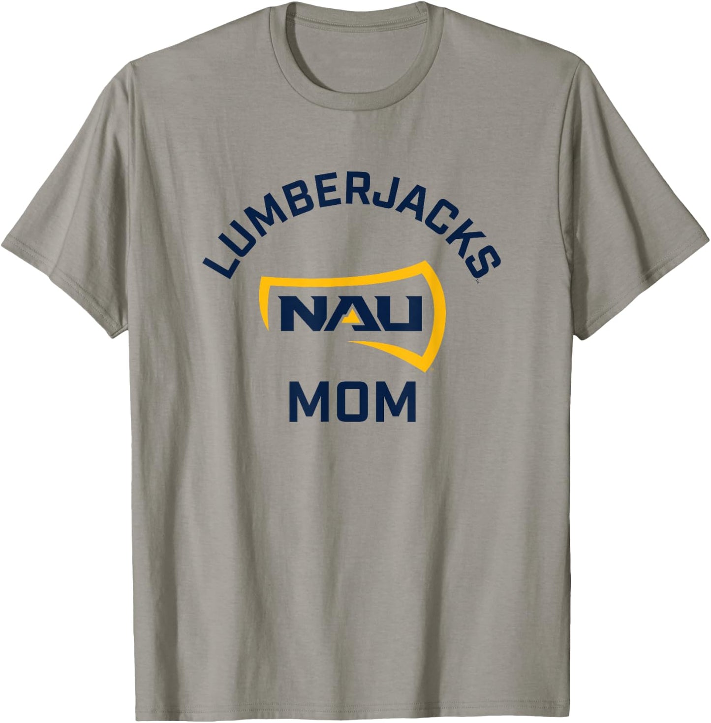 Northern Arizona NAU Lumberjacks Arched Mom T-Shirt - T-Shirt | Sand