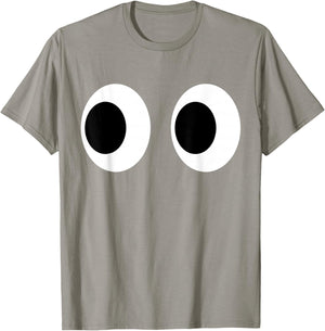 DIY Arcade Game Ghost Eyes Halloween Group Costume T-Shirt - T-Shirt | Sand