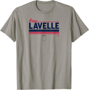 Rose Lavelle Stripe USWNTPA - USA Soccer T-Shirt - T-Shirt | Sand