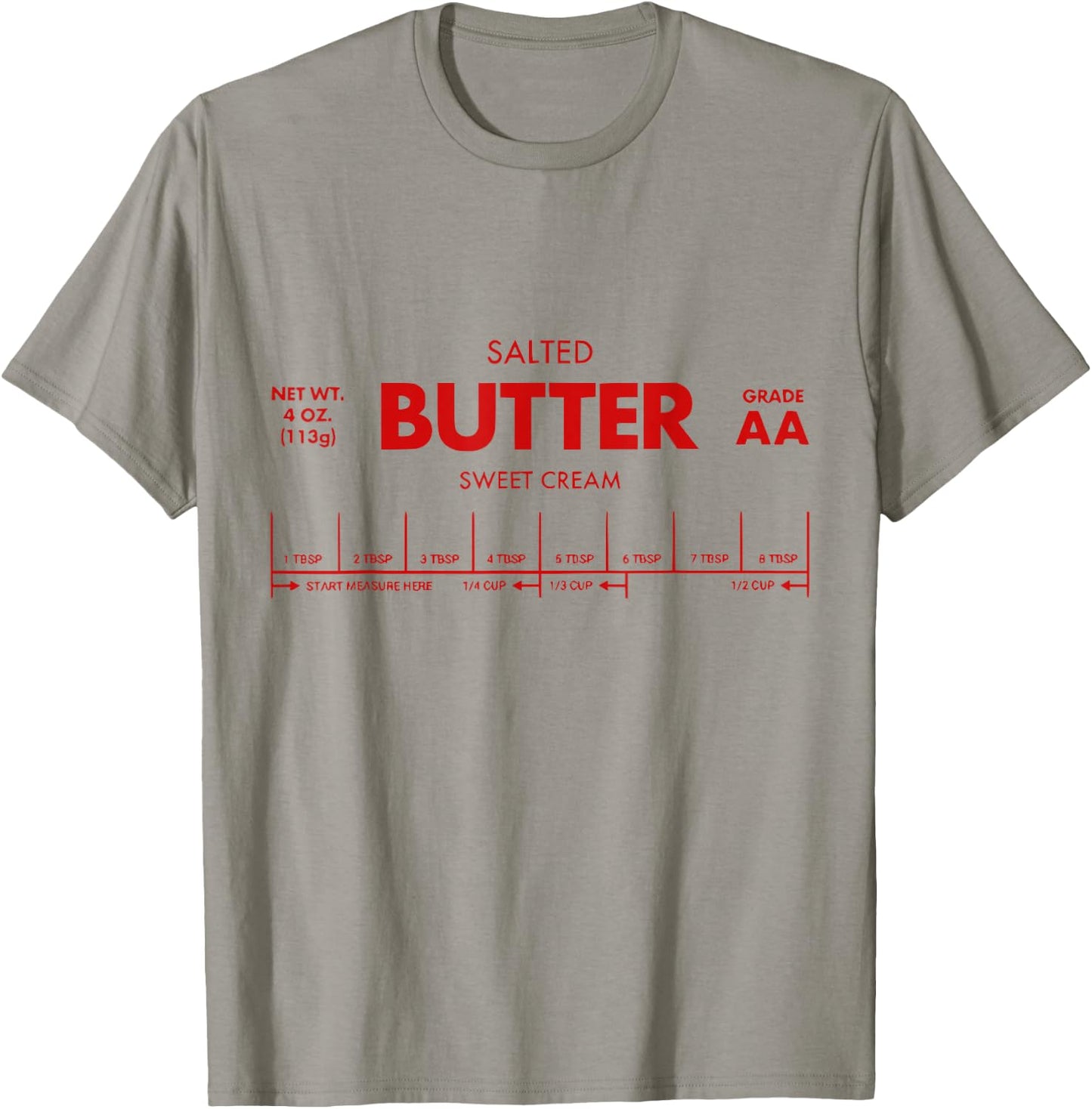 Butter Stick - Funny Salted Butter Baking Gifts T-Shirt - T-Shirt | Sand