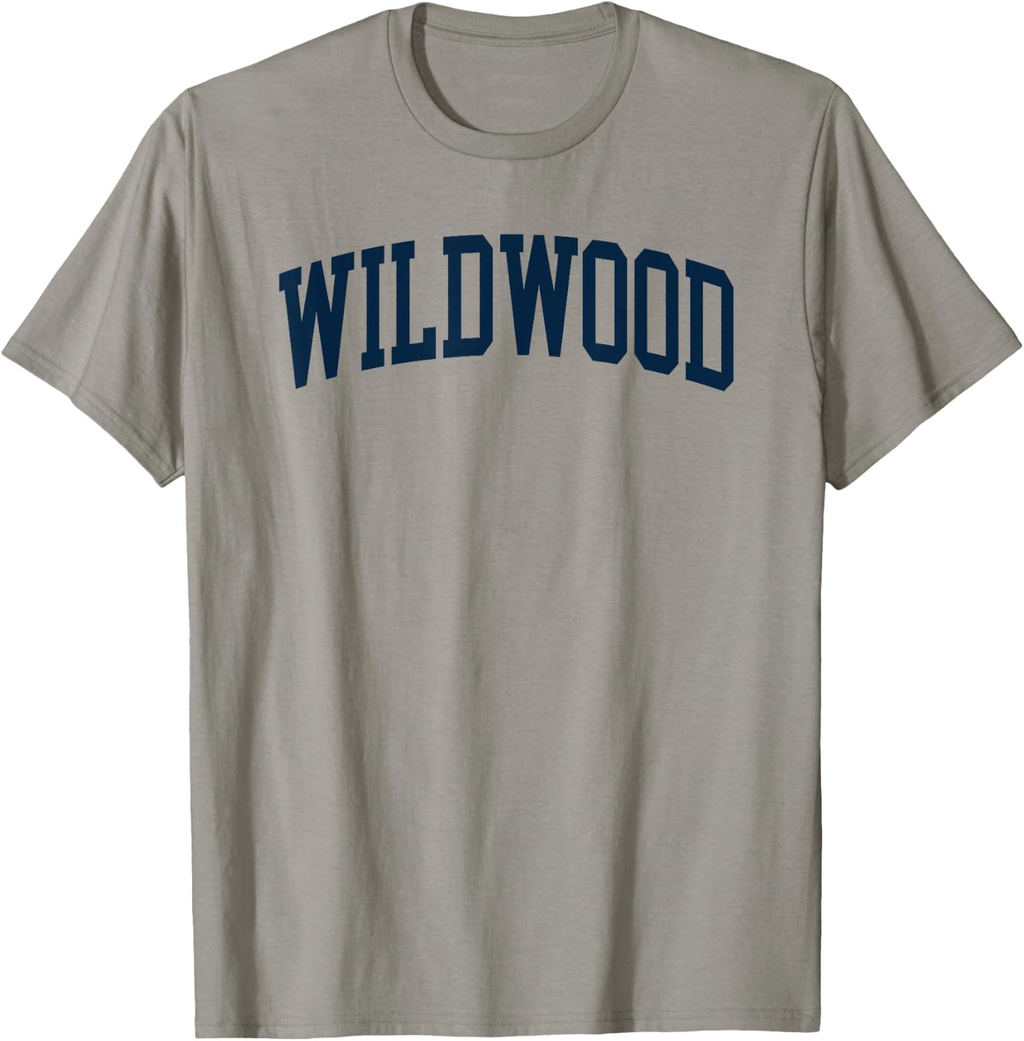 Wildwood New Jersey NJ Retro Preppy Throwback T-Shirt - T-Shirt | Sand