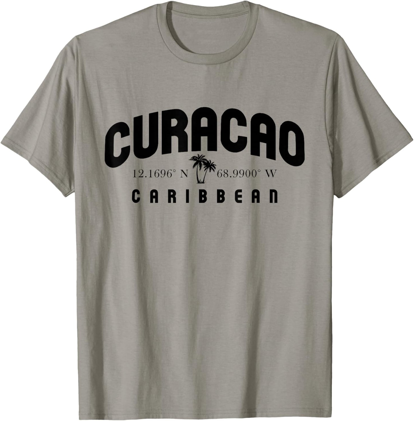 Curacao Map | Curacao Island | Dutch Caribbean Islands T-Shirt - T-Shirt | Sand
