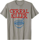 Cereal Killer Food Pun Humor Costume Funny Halloween T-Shirt - T-Shirt | Sand