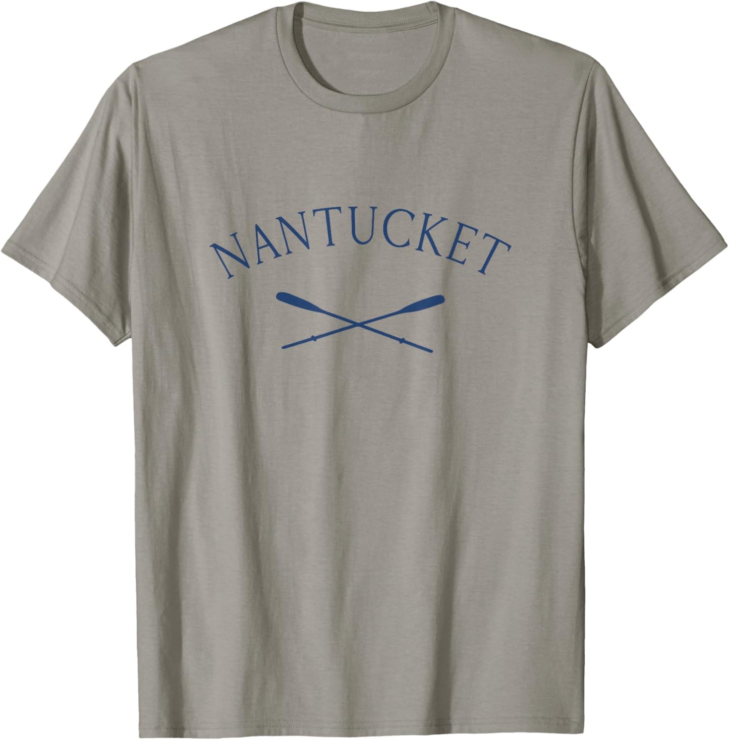 Nantucket Massachusetts Vintage Rowing T-Shirt - T-Shirt | Sand