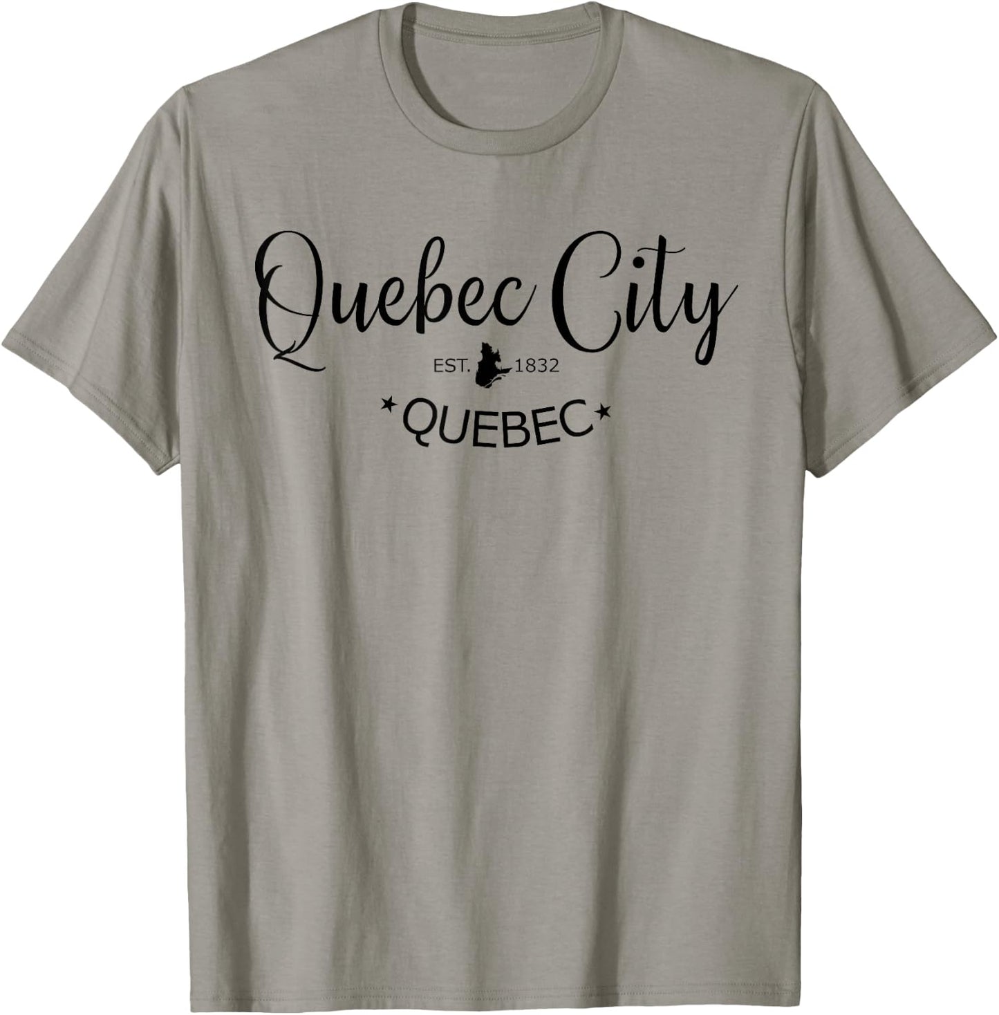 Quebec City Quebec Shirt Classic Quebec City Canada City T-Shirt - T-Shirt | Sand