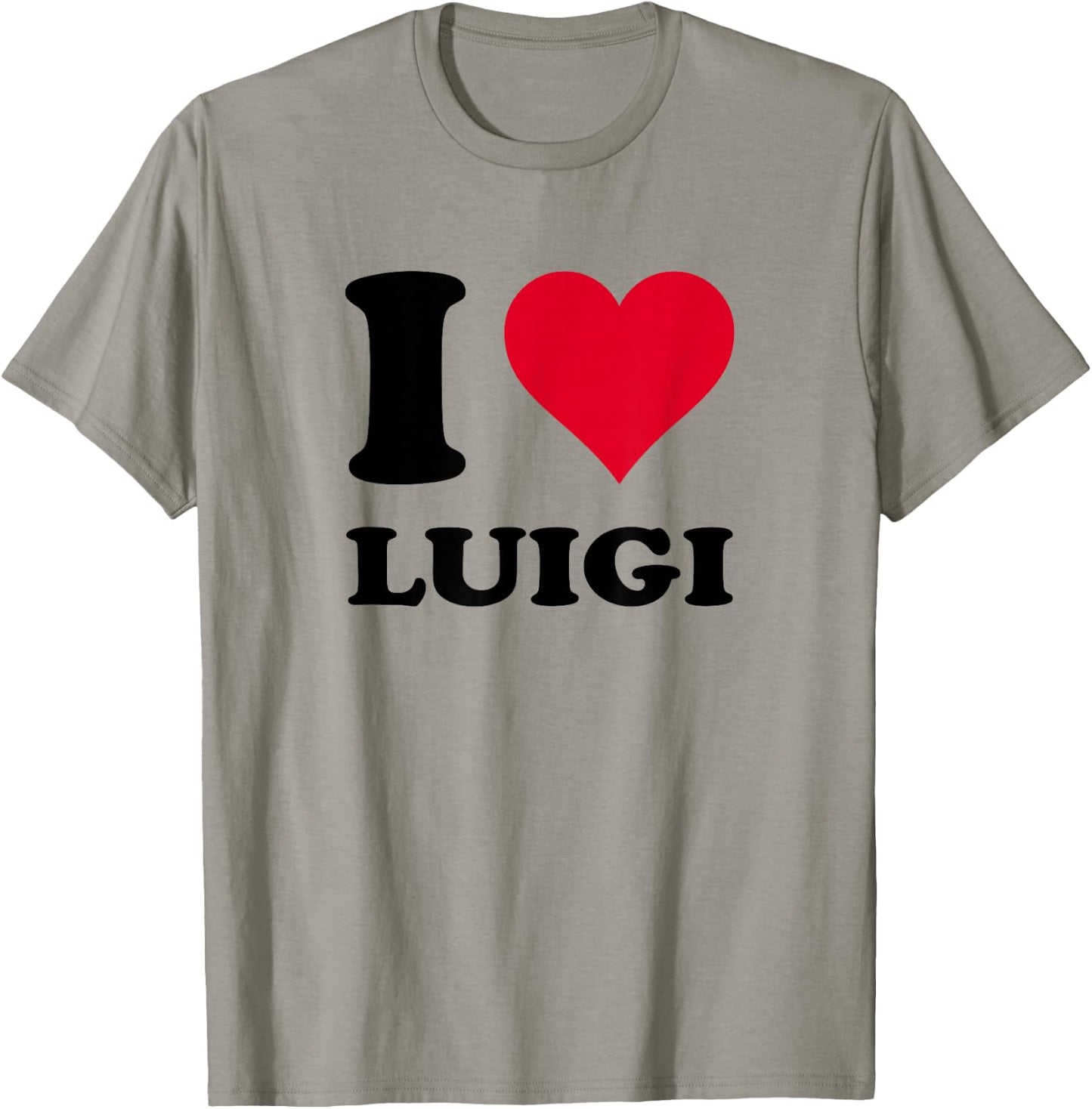I Love Luigi T-Shirt - T-Shirt | Sand