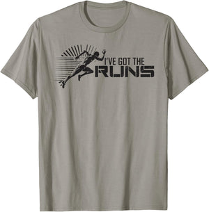Ive got the Runs cross country marathon runner track running T-Shirt - T-Shirt | Sand