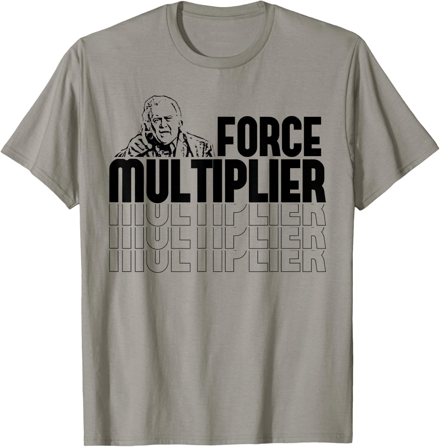 Bannon Force Multiplier Political Gift T-Shirt - T-Shirt | Sand