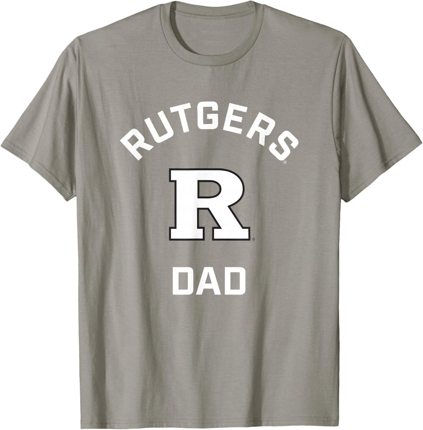 Rutgers University Scarlet Knights Arched Dad T-Shirt - T-Shirt | Sand