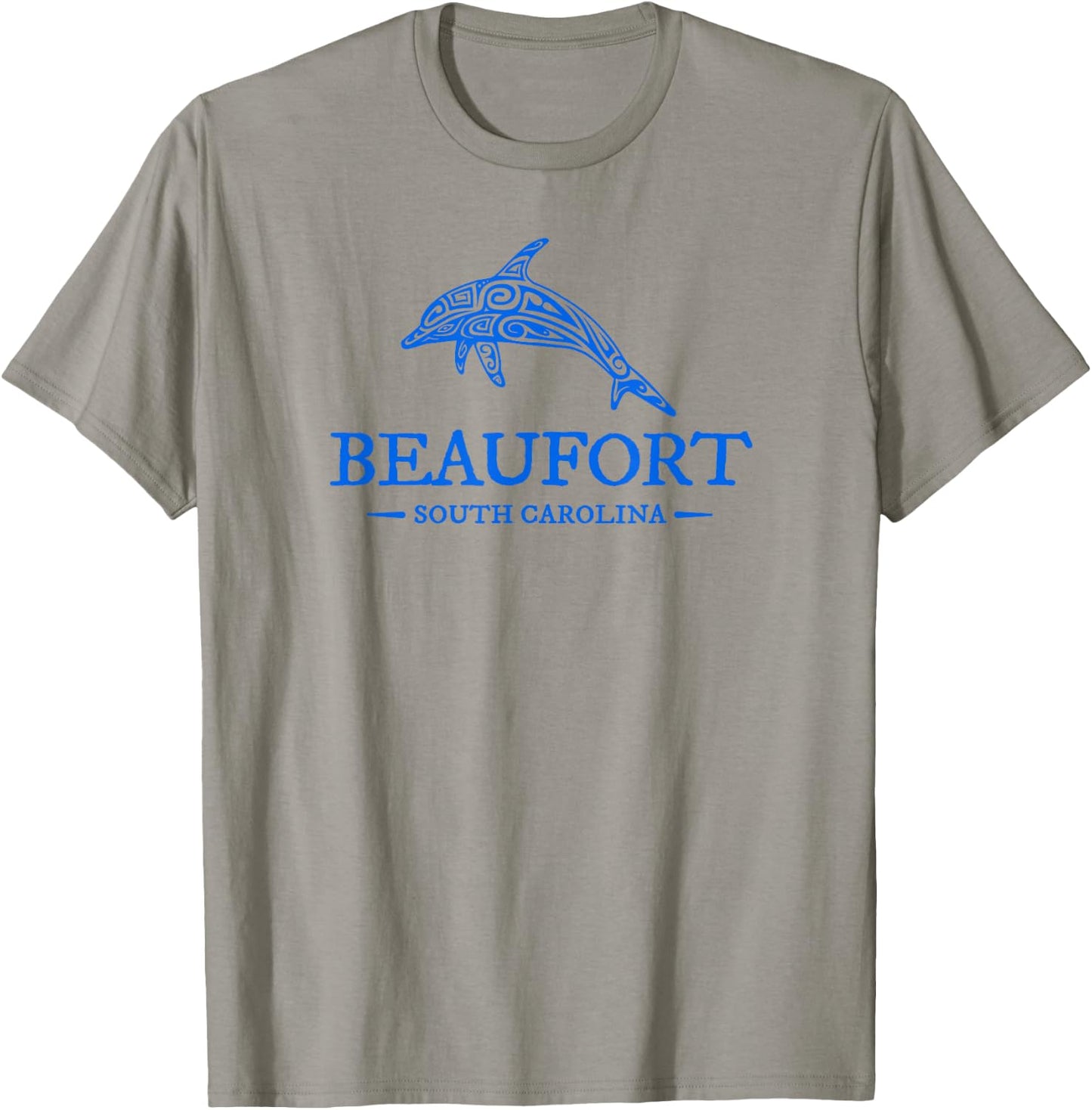 Beaufort South Carolina Dolphin Boys Girls T-Shirt - T-Shirt | Sand