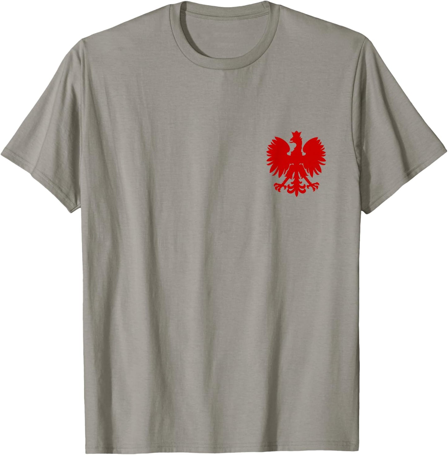 Poland Flag Pride Eagle Polish Roots Polska T-Shirt - T-Shirt | Sand