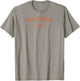 Carroll Pioneers Burst White Officially Licensed T-Shirt - T-Shirt | Sand