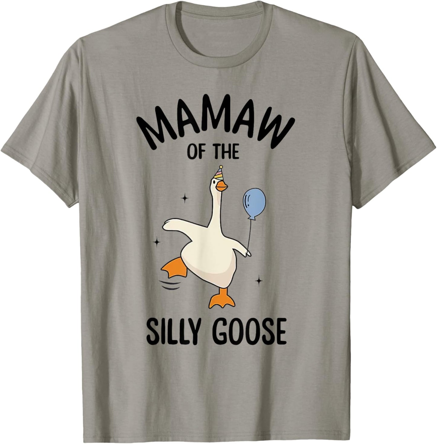 Mamaw Of The Silly Goose First Birthday Family Matching T-Shirt - T-Shirt | Sand