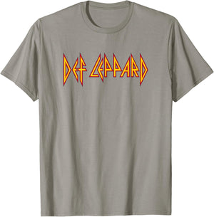 Def Leppard - Classic Logo T-Shirt - T-Shirt | Sand