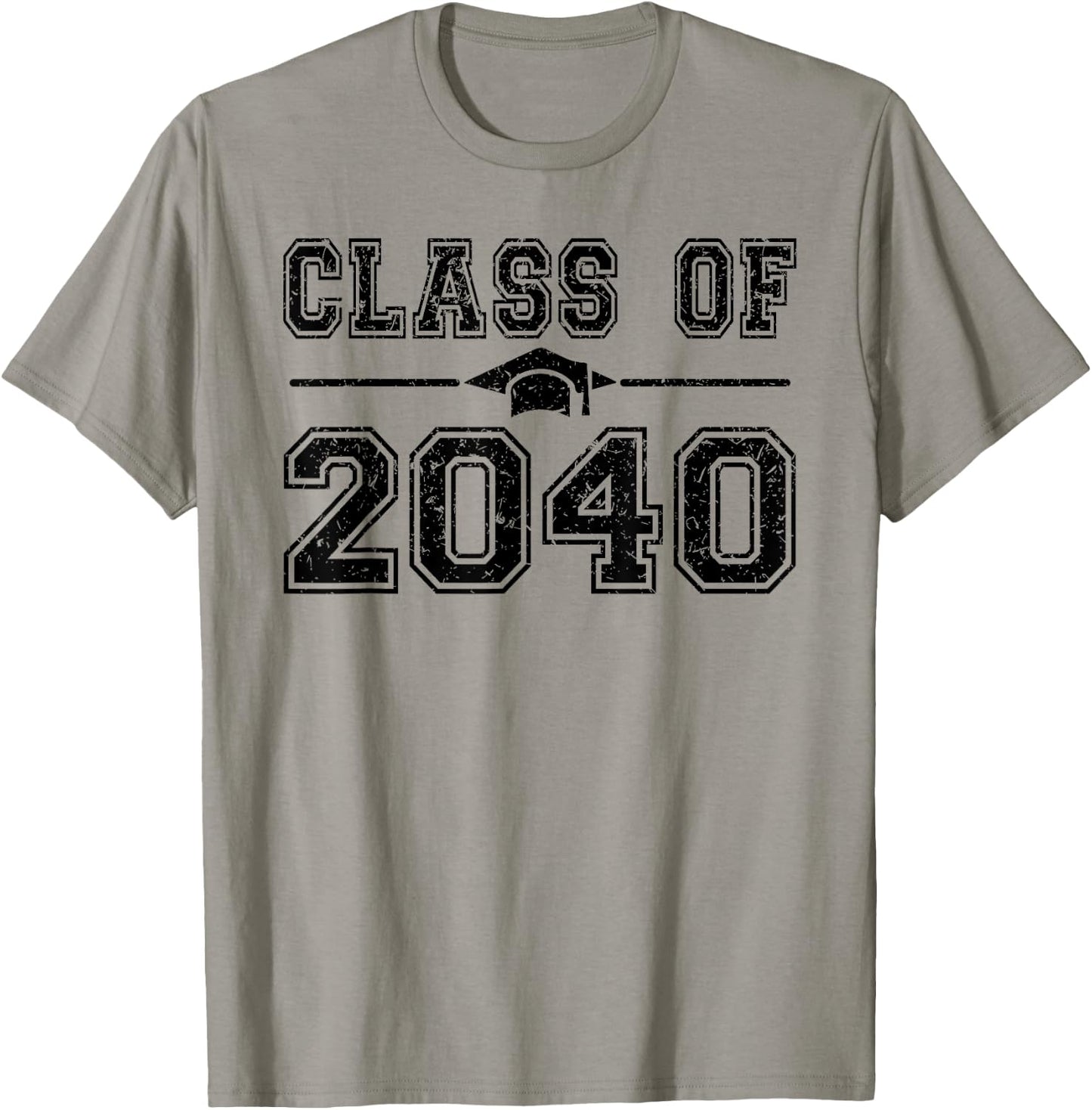 Class of 2040 Grow With Me First Day of School Graduate 2040 T-Shirt - T-Shirt | Sand