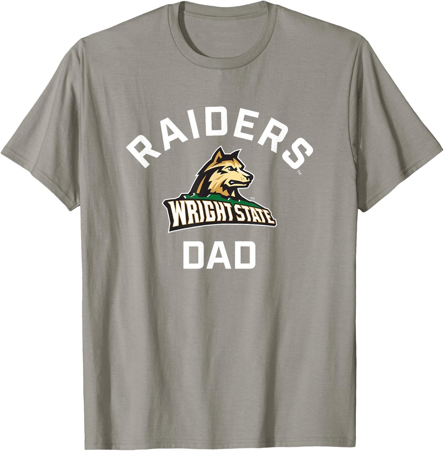 Wright State University WSU Raiders Arched Dad T-Shirt - T-Shirt | Sand