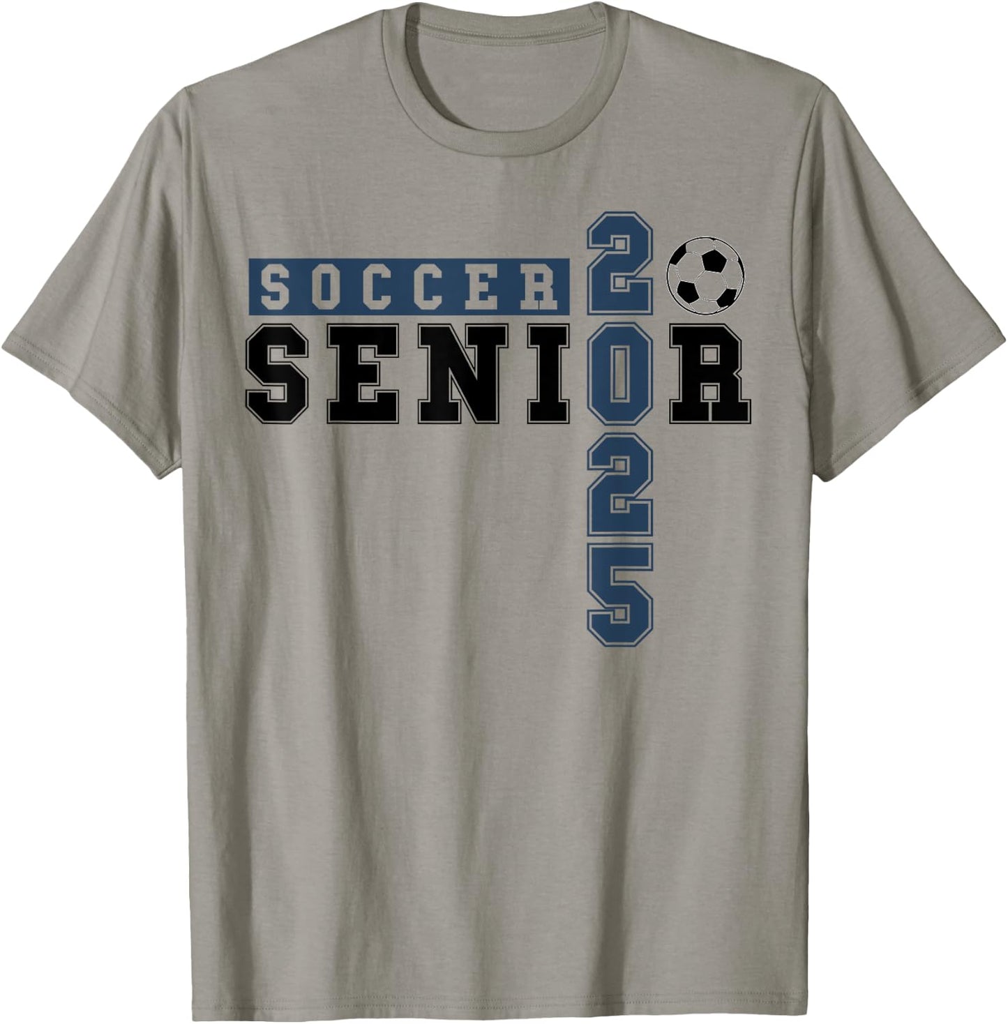 Soccer Senior Night Soccer Senior 2025 Graduation 28 T-Shirt - T-Shirt | Sand