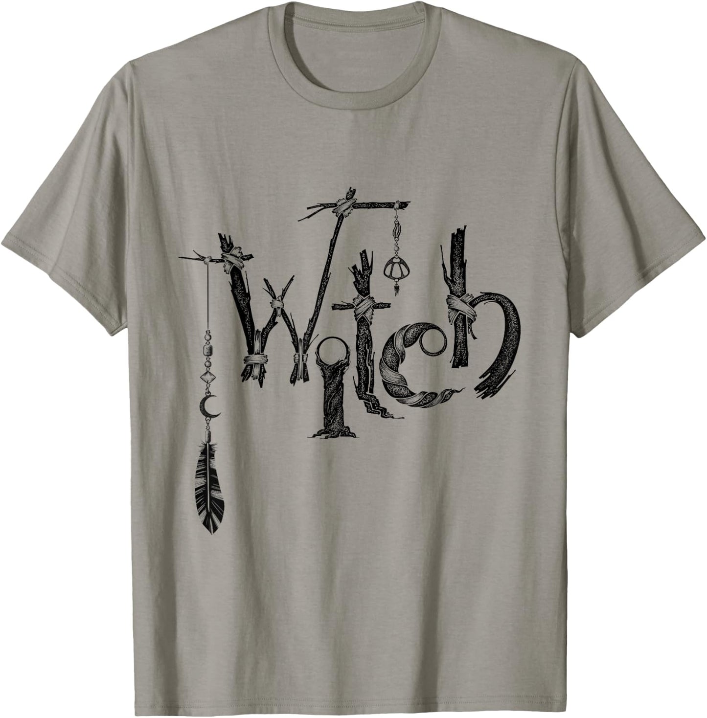 Witchy Occult Wicca Witchcraft Witch T-Shirt - T-Shirt | Sand