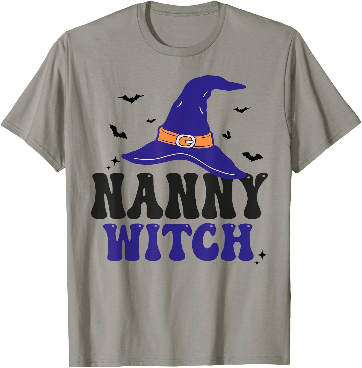 Nanny Witch Halloween Funny Women Matching Group Costume T-Shirt - T-Shirt | Sand