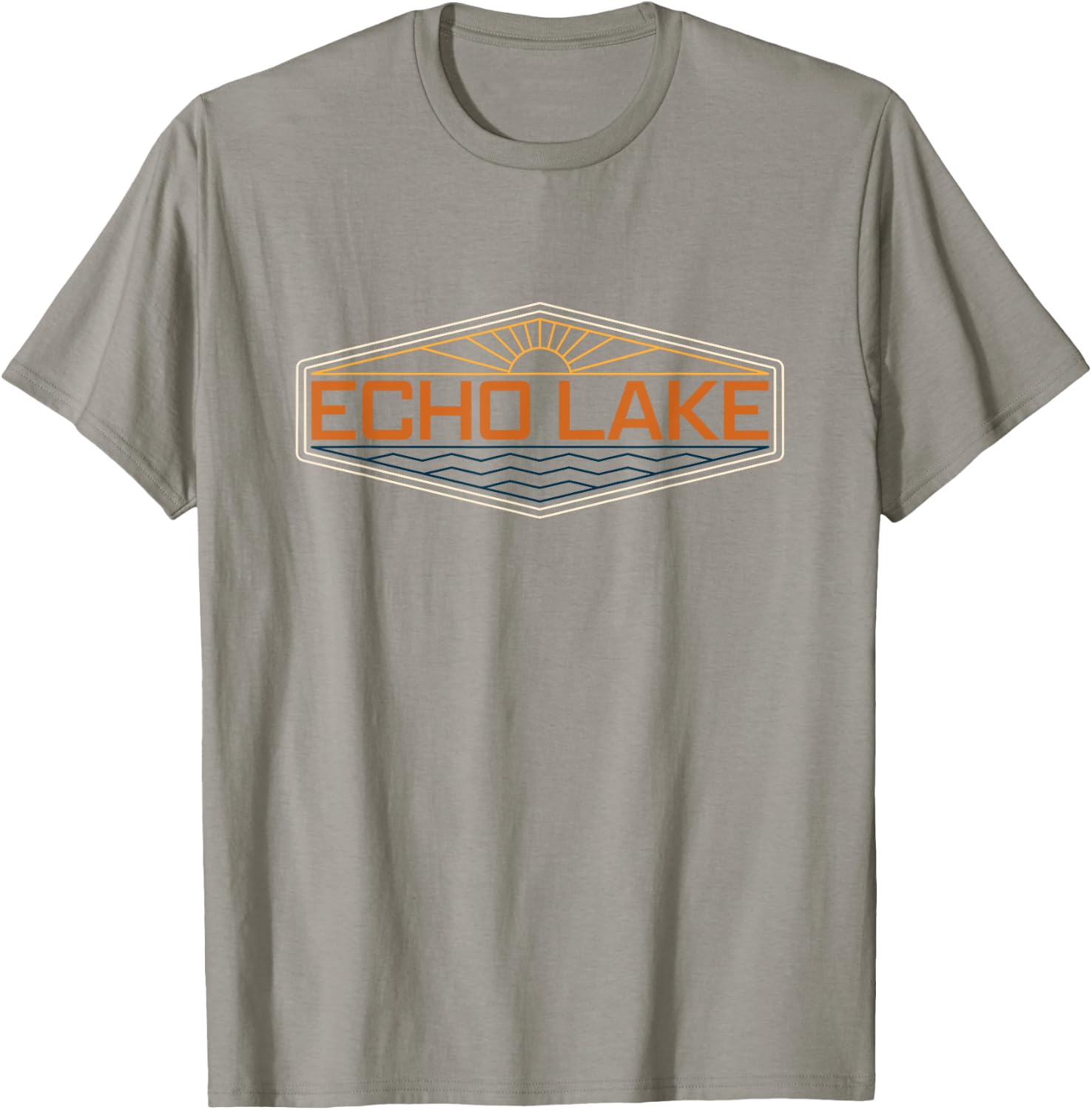 Echo Lake California Vintage T-Shirt - T-Shirt | Sand