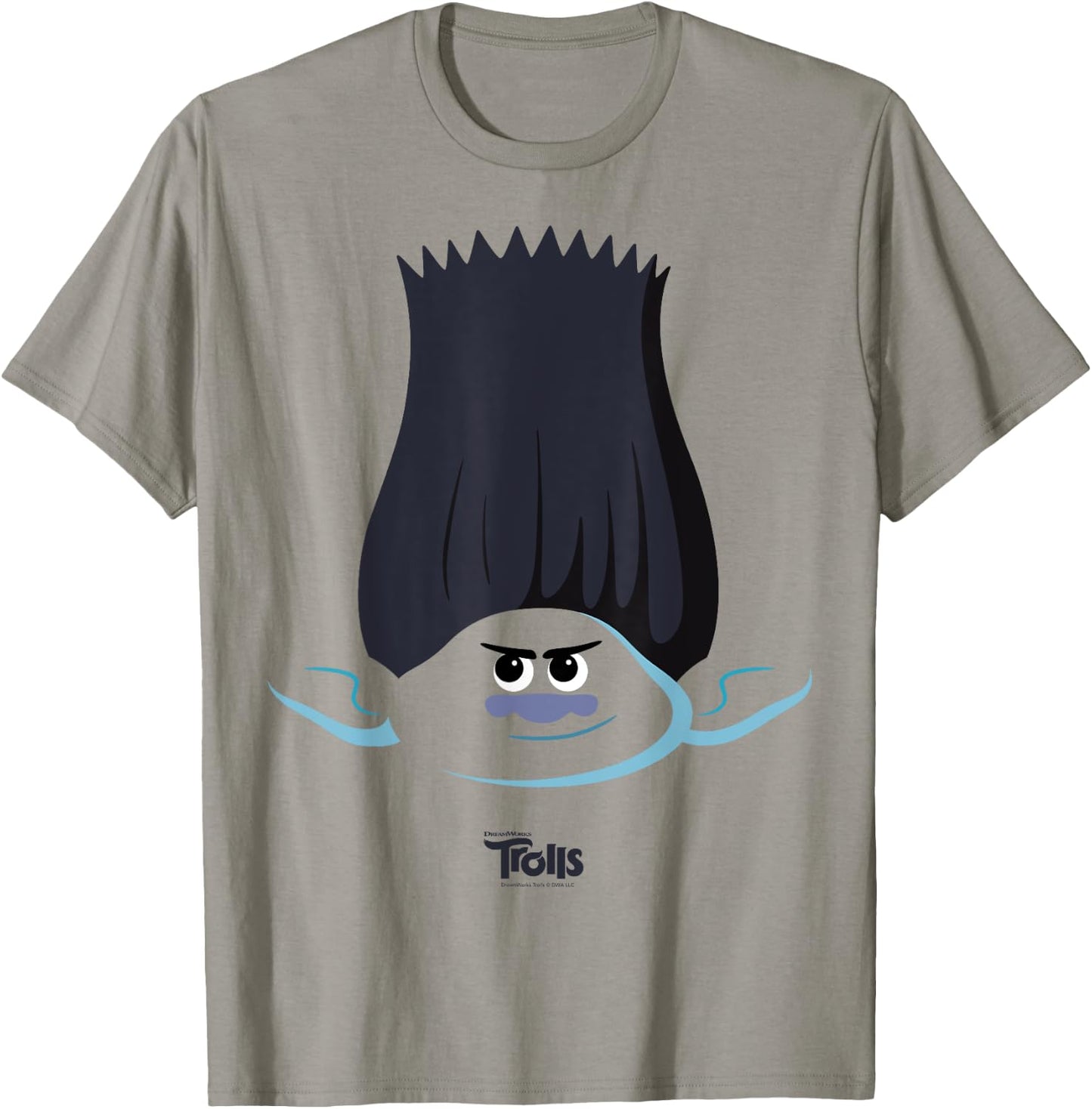 DreamWorks Trolls Branch Big Face T-Shirt - T-Shirt | Sand
