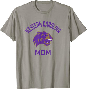 Western Carolina University Catamounts Arched Mom T-Shirt - T-Shirt | Sand