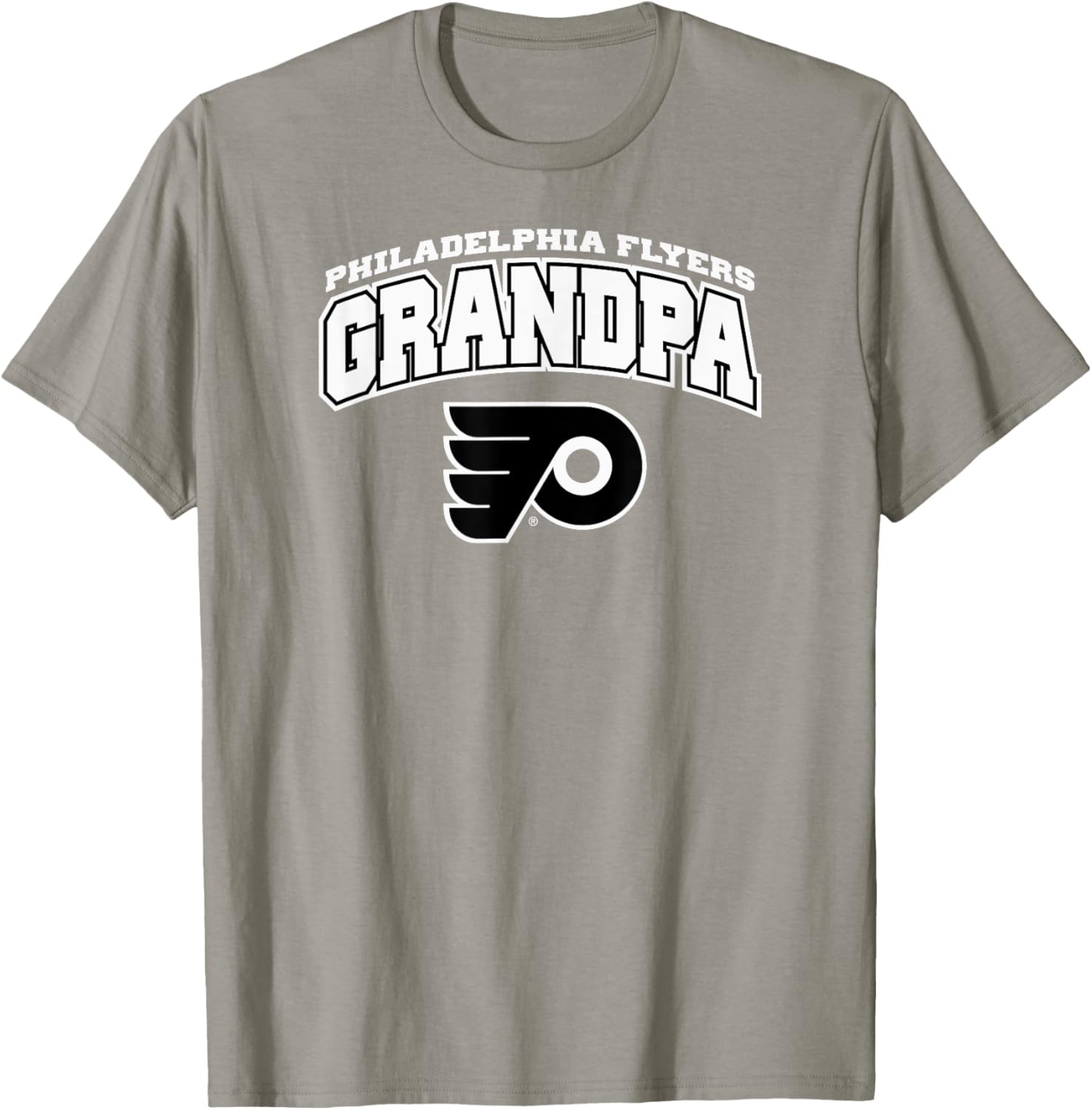 Philadelphia Flyers Grandpa Logo Orange Officially Licensed T-Shirt - T-Shirt | Sand