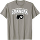 Philadelphia Flyers Grandpa Logo Orange Officially Licensed T-Shirt - T-Shirt | Sand