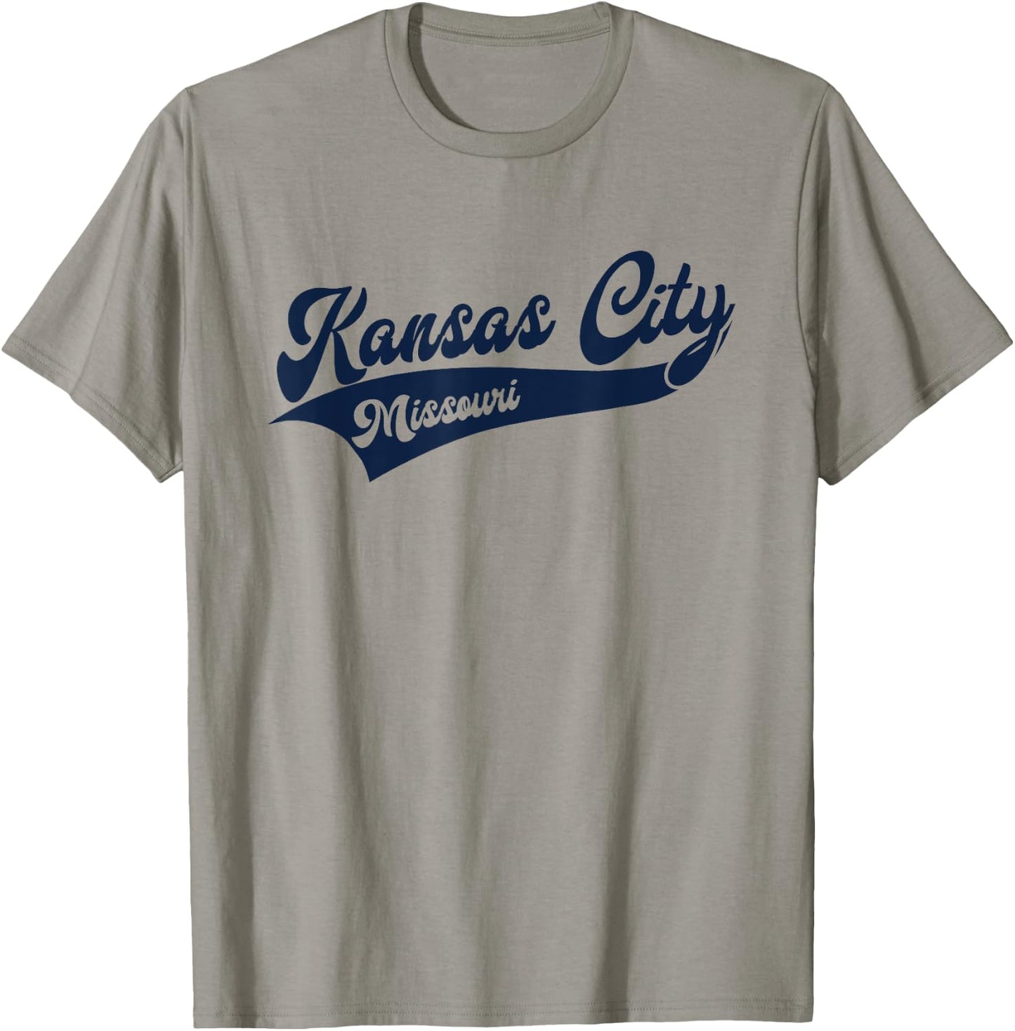 Kansas City - Missouri - Retro / Throwback Design - Classic T-Shirt - T-Shirt | Sand
