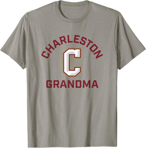 College of Charleston Cougars Arched Grandma T-Shirt - T-Shirt | Sand