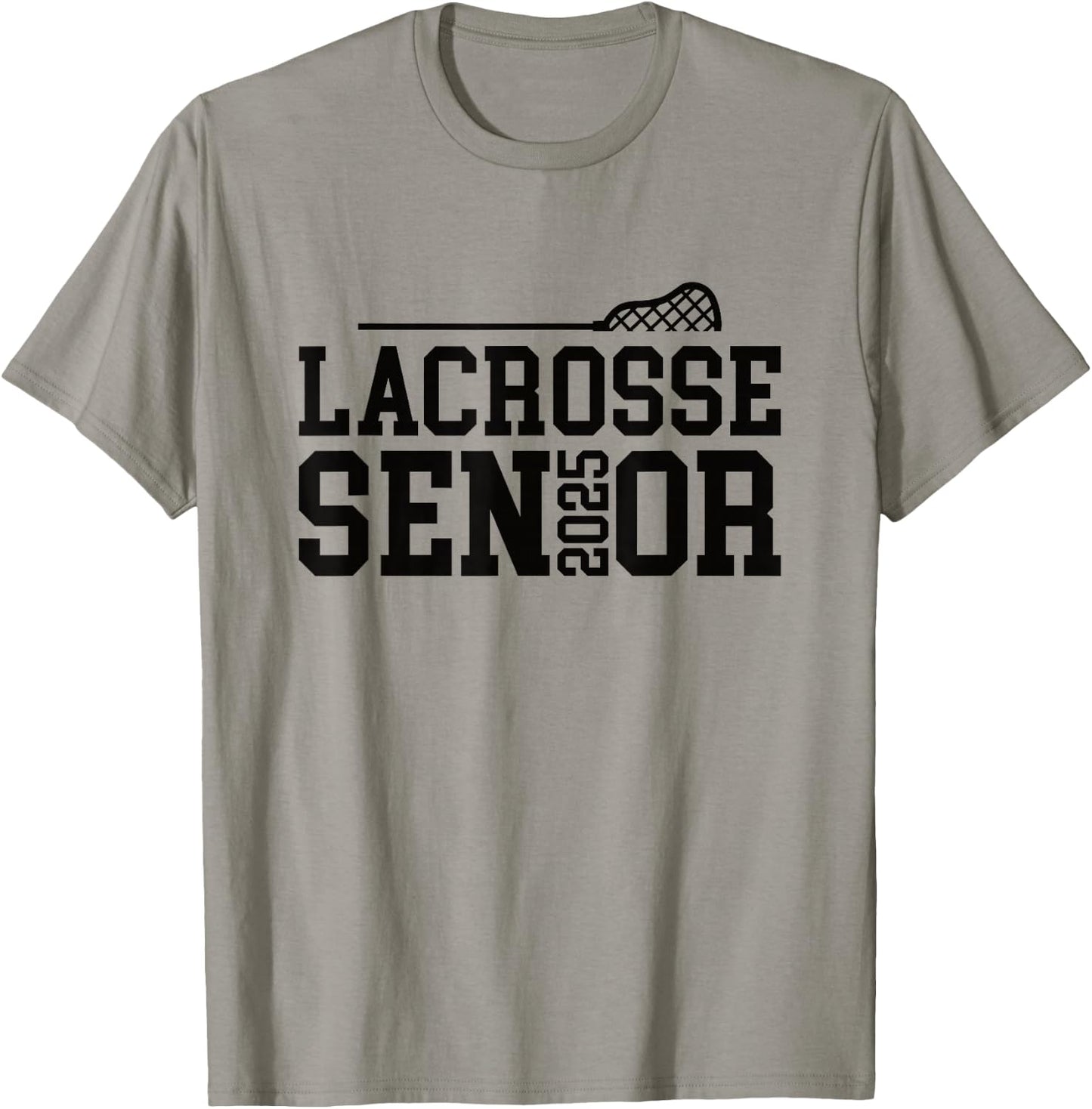 Class of 2025 Lacrosse Senior Night T-Shirt - T-Shirt | Sand