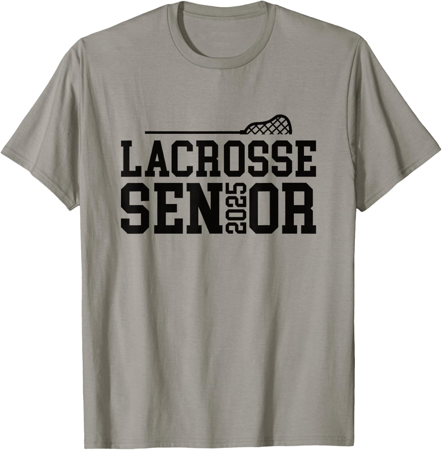 Class of 2025 Lacrosse Senior Night T-Shirt - T-Shirt | Sand