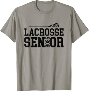 Class of 2025 Lacrosse Senior Night T-Shirt - T-Shirt | Sand