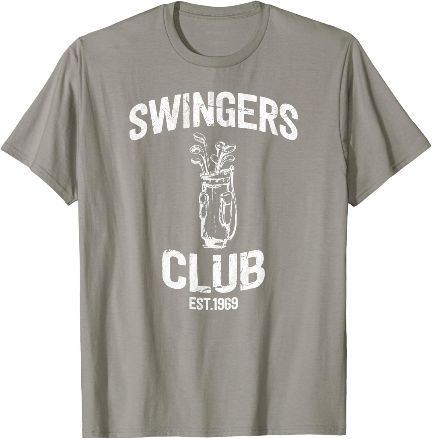 Swingers Club golf clubs funny golf Sarcastic Golfing men T-Shirt - T-Shirt | Sand