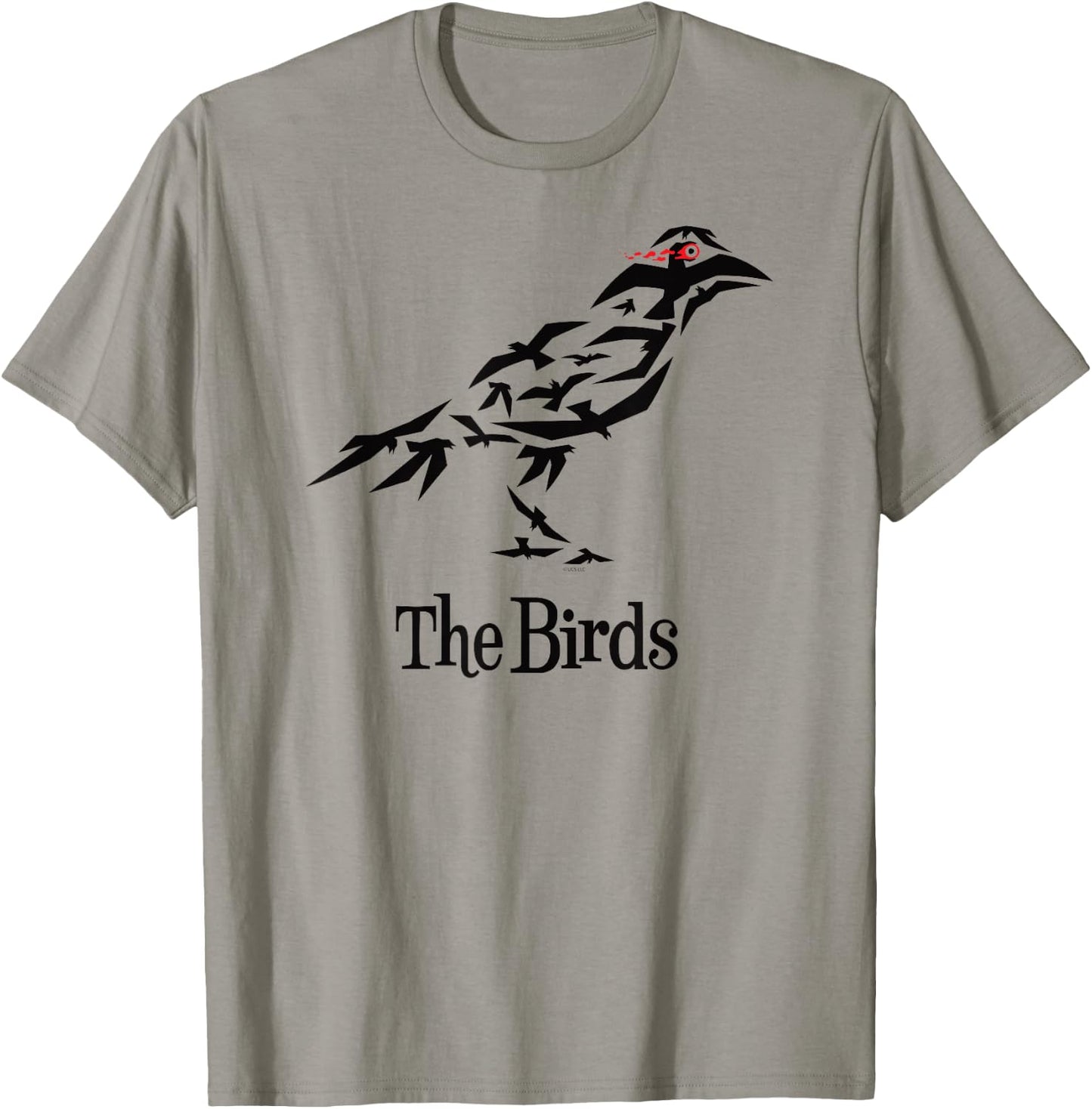 The Birds Alfred Hitchcock Raven T-Shirt - T-Shirt | Sand