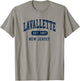 Lavallette New Jersey NJ Retro Est 1887 Vintage Souvenir T-Shirt - T-Shirt | Sand